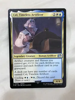 Cid, Timeless Artificer (0216) - Near Mint MTG Universes Beyond: FINAL FANTASY - Image 1