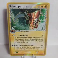 Kabutops (Delta Species) 9/110 Holon Phantoms Holo Pokemon TCG - Image 1