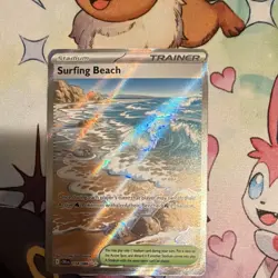 Surfing Beach 114/086 Chaos Rising Ultra Rare - Image 1