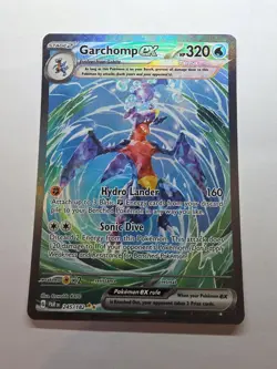 Garchomp ex 245/182 Pokemon TCG Paradox Rift Special Illustration Rare NM - Image 1