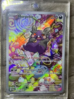 Pokemon TCG Morpeko 206/182 Holo Illustration Rare Full Art - NM to MINT! - Image 3
