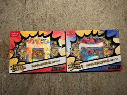 Pokemon TCG: Ascended Heroes Mega Feraligatr And Emboar Ex Boxes Sealed - Image 1