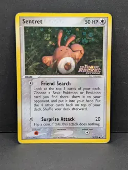 Sentret 75/109 Team Rocket Returns Reverse Holo Rare Pokemon TCG Yuka Morii MP+ - Image 1