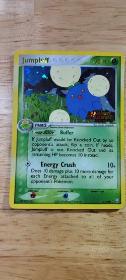 Jumpluff 11/109 EX Team Rocket Returns STAMPED Reverse Holo Pokemon 2004 - Image 1