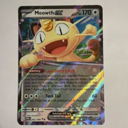 Meowth EX 62/88 - 62 Double Rare - Perfect Order - Pokemon TCG - NM Near Mint - Image 1