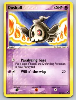 Duskull 58/107 Common Deoxys Pokemon Near Mint - Image 1