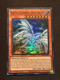 Yu-Gi-Oh! Blue-Eyes Alternative White Dragon RA02-EN010 Super Rare NM-1st Ed. - Image 1