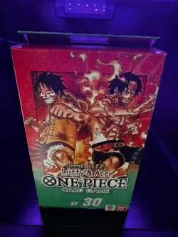 FACTORY SEALED One Piece Starter Deck: Luffy &Ace ST-30 English Version! - Image 1