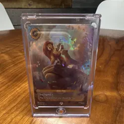 The Lion King Disney Lorcana Circle of Life Enchanted Foil 225/204 English - Image 2
