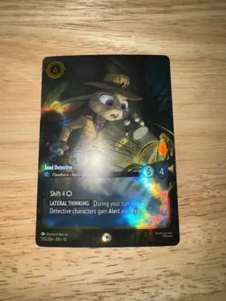 Judy Hopps - Lead Detective (Enchanted) - Whispers in the Well (10) Lorcana - Image 2