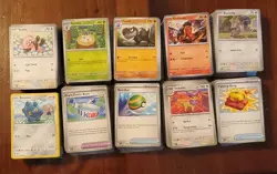 Pokemon TCG English 1,000 card lot, all Common / Uncommon, no foils - Image 1