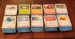 Pokemon TCG English 1,000 card lot, all Common / Uncommon, no foils - Image 2