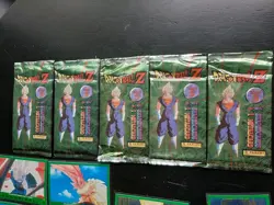 VTG DRAGON BALL Z TRADING CARDS SERIE 5, 1998 PANINI Sealed Packs Lot Of 5 RARE - Image 3