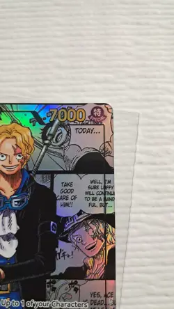 OP13-120 Sabo SEC Manga Rare Super Alternate Art One Piece Card Game English - Image 3