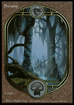 MRM ENGLISH Swamp - Marais MTG magic UGL - Image 1