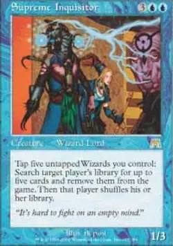 MRM FR/VF Inquisiteur suprCme - Supreme Inquisitor NM MTG magic ONS - Image 1