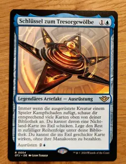 Mtg Magic: Schlussel zum Tresorgewolbe, The Key to the Vault, DEUTSCH - Image 1