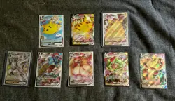Pokemon TCG VMAX Holo Lot - Pikachu Eevee Gyarados Rayquaza *SAVE BIG!!!* - Image 1