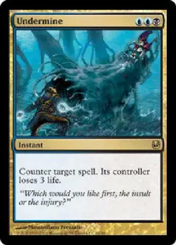UNDERMINE Ajani vs Nicol Bolas MTG Magic the Gathering Cards DJMagic - Image 1
