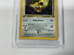 1999 WOTC POKEMON JUNGLE 1ST EDITION PIDGEOT 8/64 HOLO FOIL RARE PSA 8 NM-MT - Image 2
