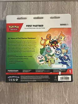 Pokemon First Partner illustration Collection Series 1 Box - Image 2