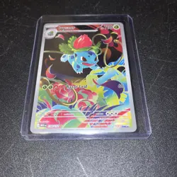 Pokemon Ivysaur 134/132 Me01 Mega Evolution Illustration Rare Holo - Image 1