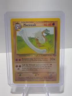 Marowak 39/64 – 1999 Pokemon Jungle Set – WotC Vintage – Played - Image 1