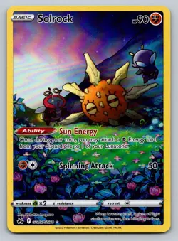 Pokemon Crown Zenith Solrock GG15/GG70 NM - Image 1