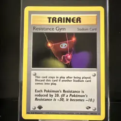 Resistance Gym 1st Edition Gym Challenge 109/132 Rare NM/LP Pokemon TCG - Image 1