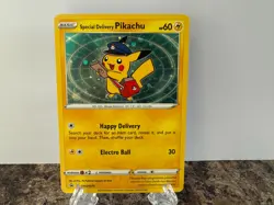 Special Delivery Pikachu 2020 Pokemon Center Canada Promo SWSH074 - Image 1
