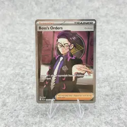 Boss’s Orders [Corbeau] 256/217 Ultra Rare Full Art Ascended Heroes Pokemon TCG - Image 1
