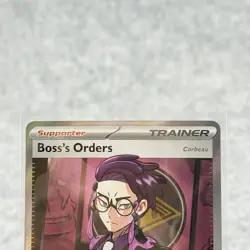 Boss’s Orders [Corbeau] 256/217 Ultra Rare Full Art Ascended Heroes Pokemon TCG - Image 2