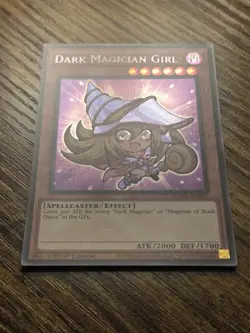 Dark Magician Girl BLGG-EN003 Secret Rare Yugioh Chibi Glorious Gallery NM - Image 2