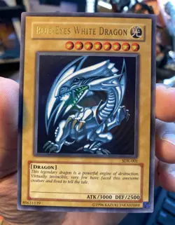 Yugioh Blue-Eyes White Dragon SDK-001 Starter Deck Kaiba LP - Image 1
