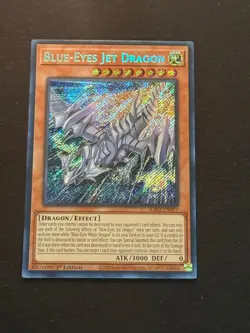 Yu-Gi-Oh! TCG Blue-Eyes Jet Dragon RA02-EN017 Secret Rare -NM/M-1st Ed. - Image 1