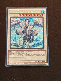 Yu-Gi-Oh! Trishula, Dragon of the Ice Barrier RA02-EN026 Secret Rare -NM-1st Ed. - Image 1
