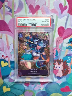 PSA 10 Gem Mint Ulti OP01-093 Romance Dawn 2023 Japanese ONE PIECE TCG - Image 1