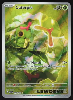 Caterpie - 172/165 - Illustration Rare - Scarlet & Violet 151 - Pokemon Card - Image 1