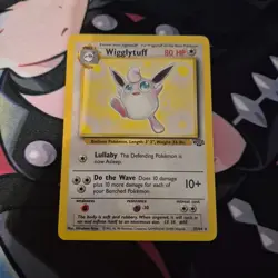 Pokemon TCG Wigglytuff 32/64 Jungle 1999 Unlimited Non Holo Rare - MP - Image 1