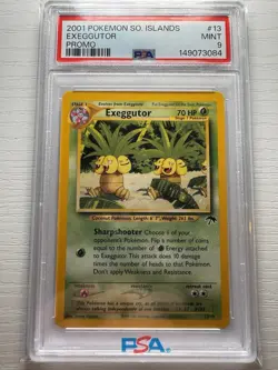 2001 POKEMON SOUTHERN ISLANDS PROMO EXEGGUTOR 13 PSA 9 - Image 1