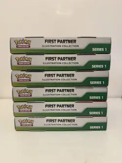 Box of 6 x Sealed Pokemon TCG First Partner Illustration Collection Series 1 ✅ - Image 2