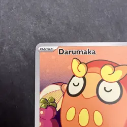Pokemon Black Bolt Darumaka 097/086 Art Rare AR Illustration Rare NM - Image 2