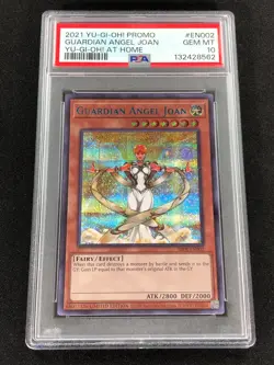 Yugioh 2021 Guardian Angel Joan SBPR-EN002 PSA 10 Secret Rare - Image 1