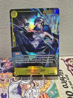 One Piece CCG English Trafalgar Law SEC Alt Art EB03-062 NM Heroines Edition - Image 1