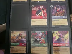 Lorcana Queen Of Hearts Lot 5 Cards - Image 1
