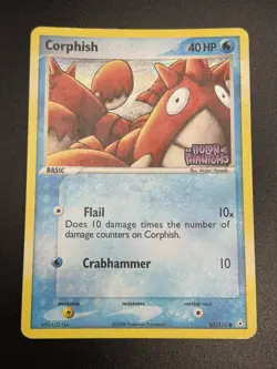 2006 CORPHISH Pokemon Card #63 63/110 Holon Phantoms Reverse Holo Stamped MP - Image 4
