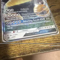 Snorlax GX SM05 SM Holo Promo 190 HP English Pokemon TCG Card 2016 - Image 3