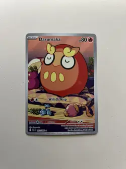Pokemon TCG Black Bolt Darumaka Card 97/86 IR - Image 1