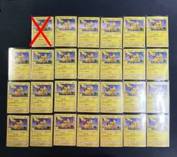 Pikachu SWSH039 General Mill 25th Anniversary Stamped Promo | All NM/M x26 Cards - Image 1
