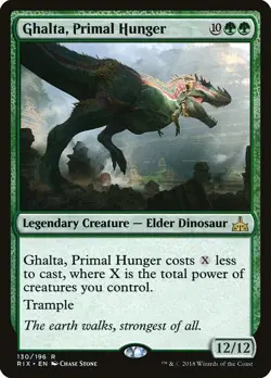Ghalta, Primal Hunger rix MTG Card NM Single - Image 1